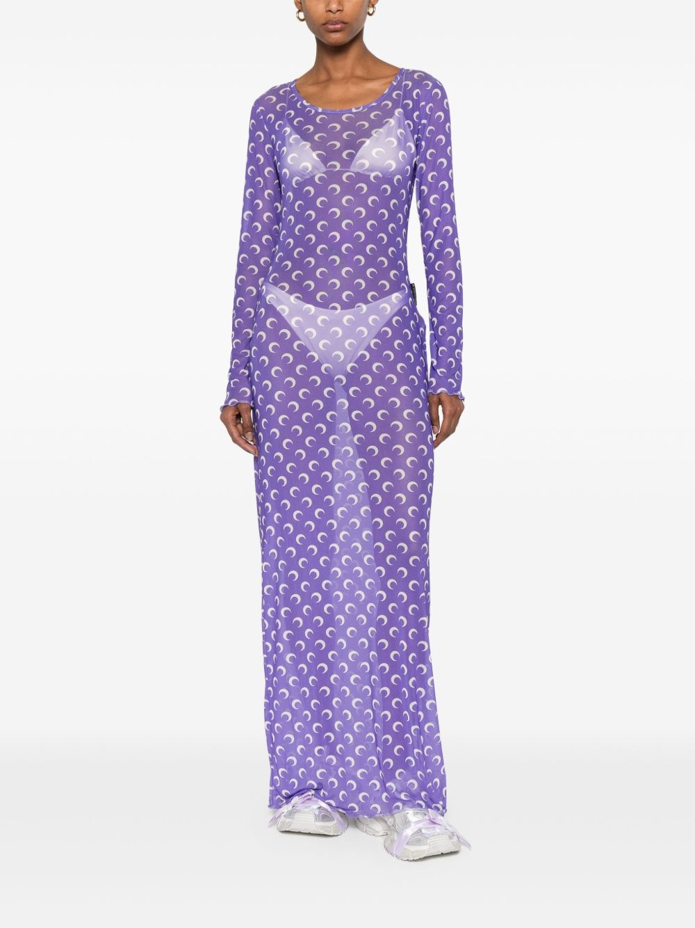 printed maxi dress - 2