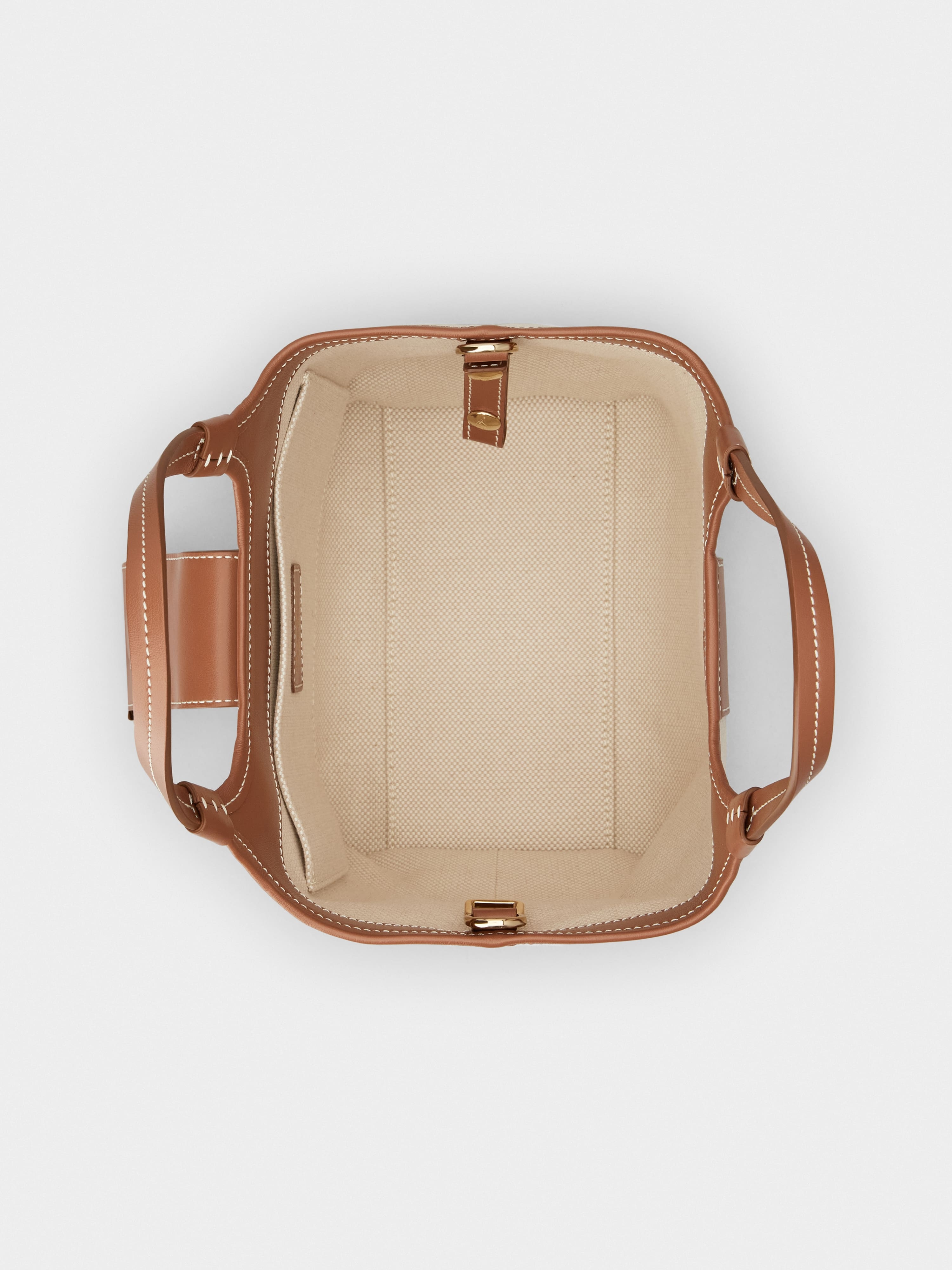 Viv' Choc Mini Shopping Bag in canvas - 7