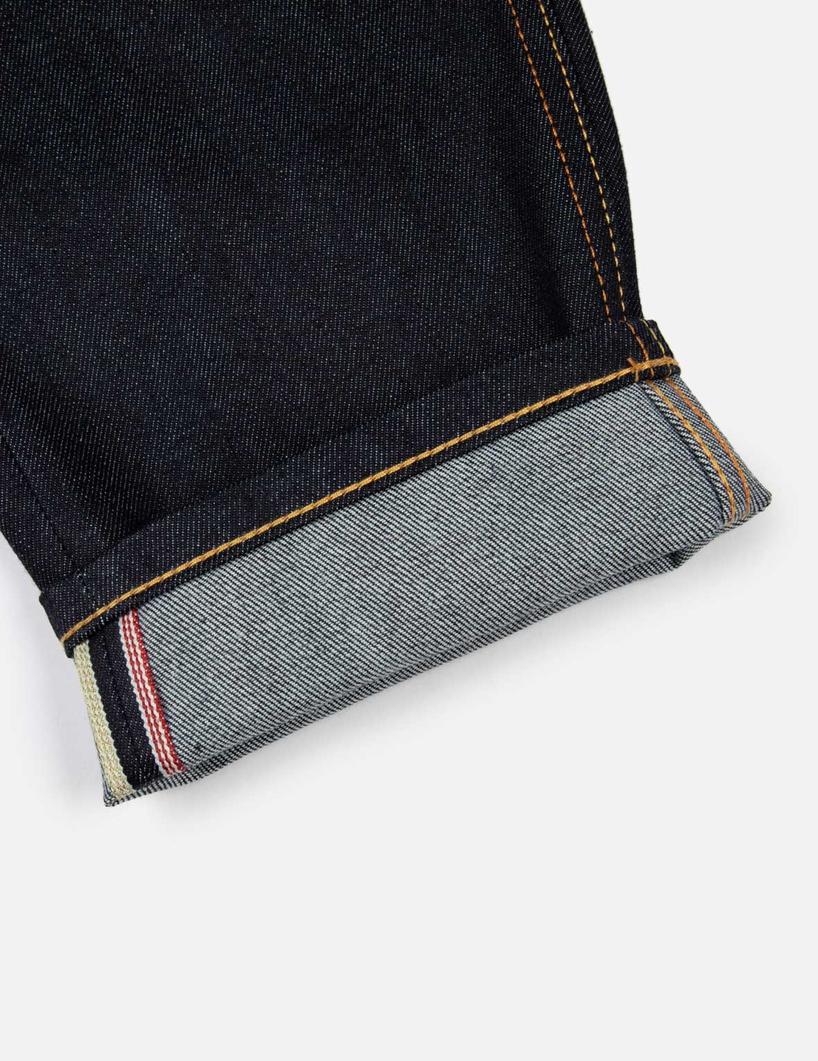 BROCADE APPLIQUÉ SEAGULL RELAX FIT JEANS - 4