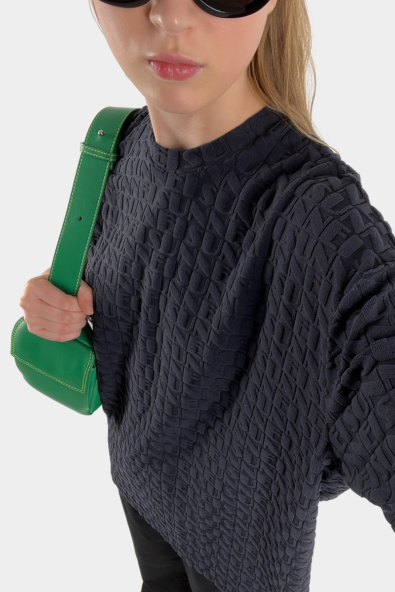 ALLOVER LOGO T-SHIRT / dark navy 6