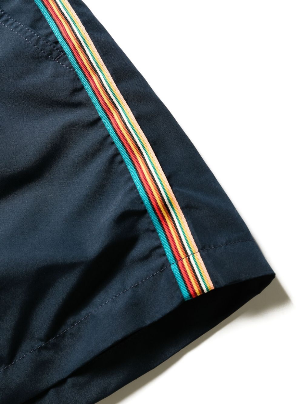 rainbow-stripe swim shorts - 3