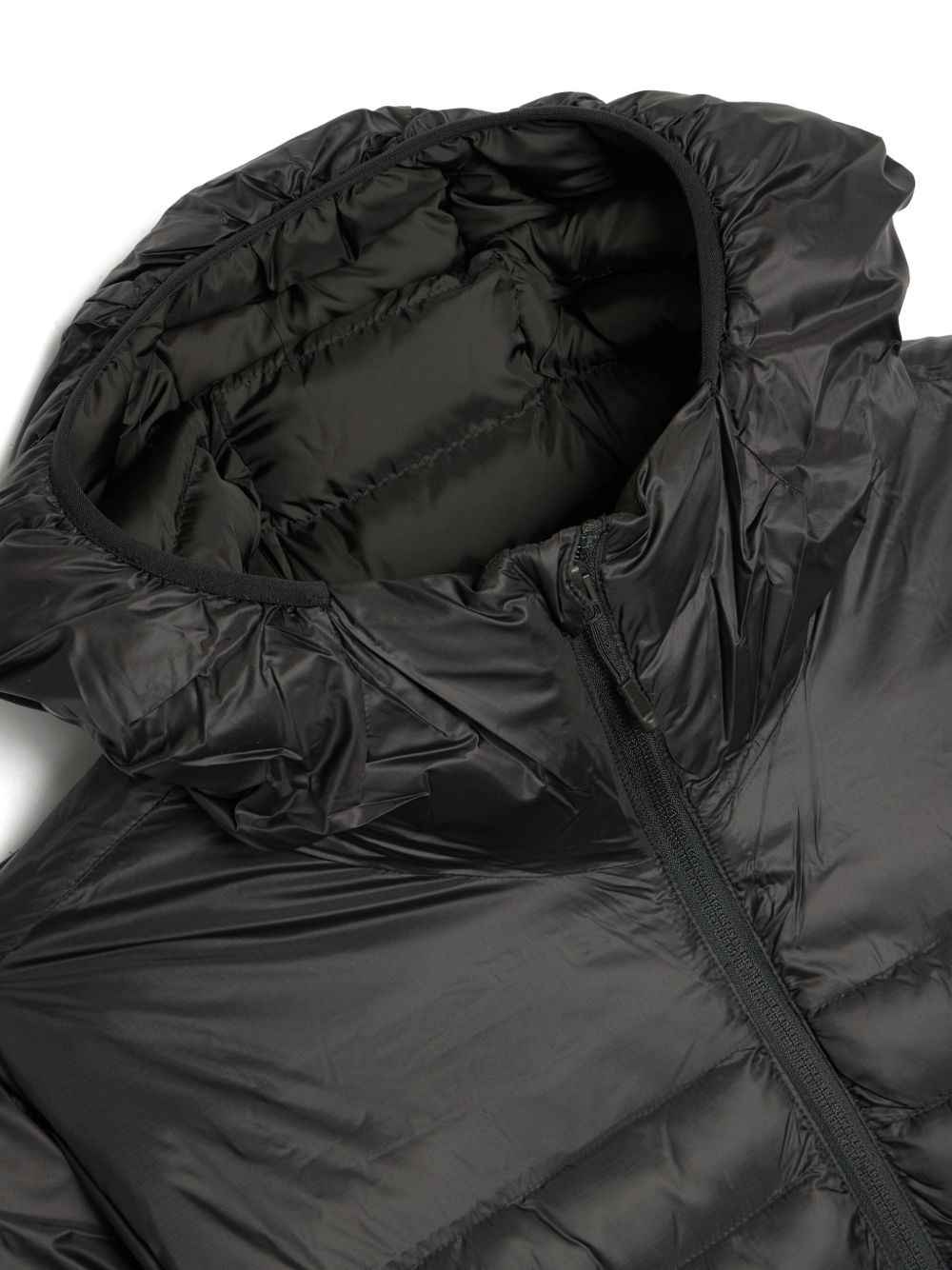 logo-print padded jacket - 3