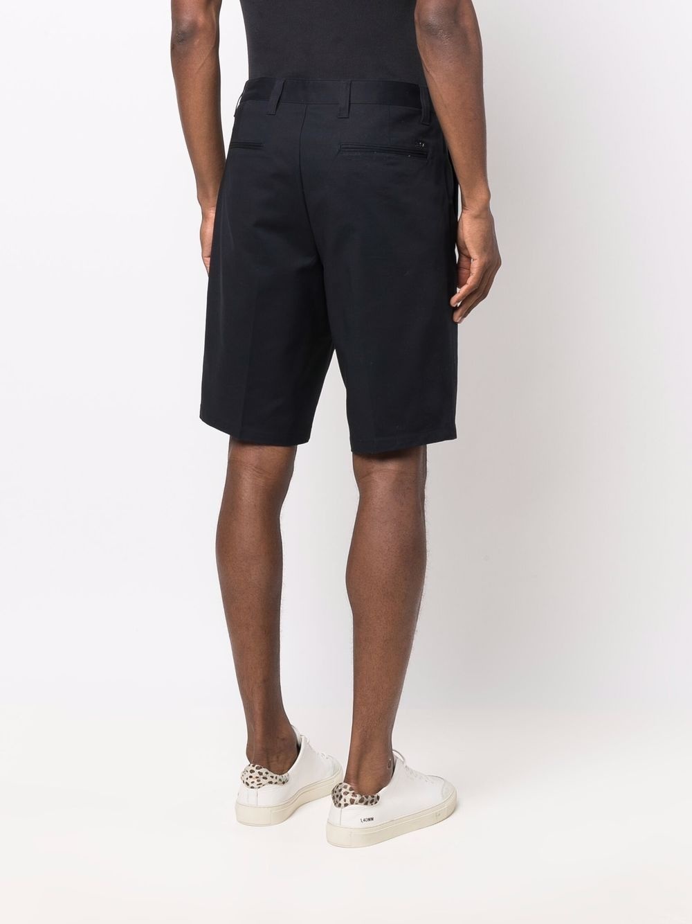 straight-leg chino shorts - 4