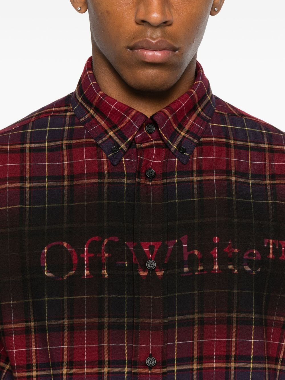 logo-print shirt - 5