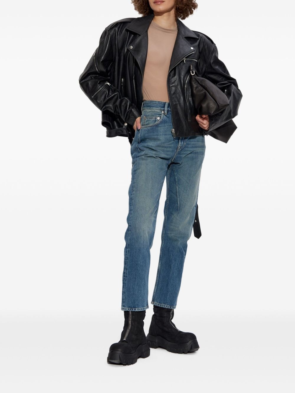 straight-leg jeans - 2
