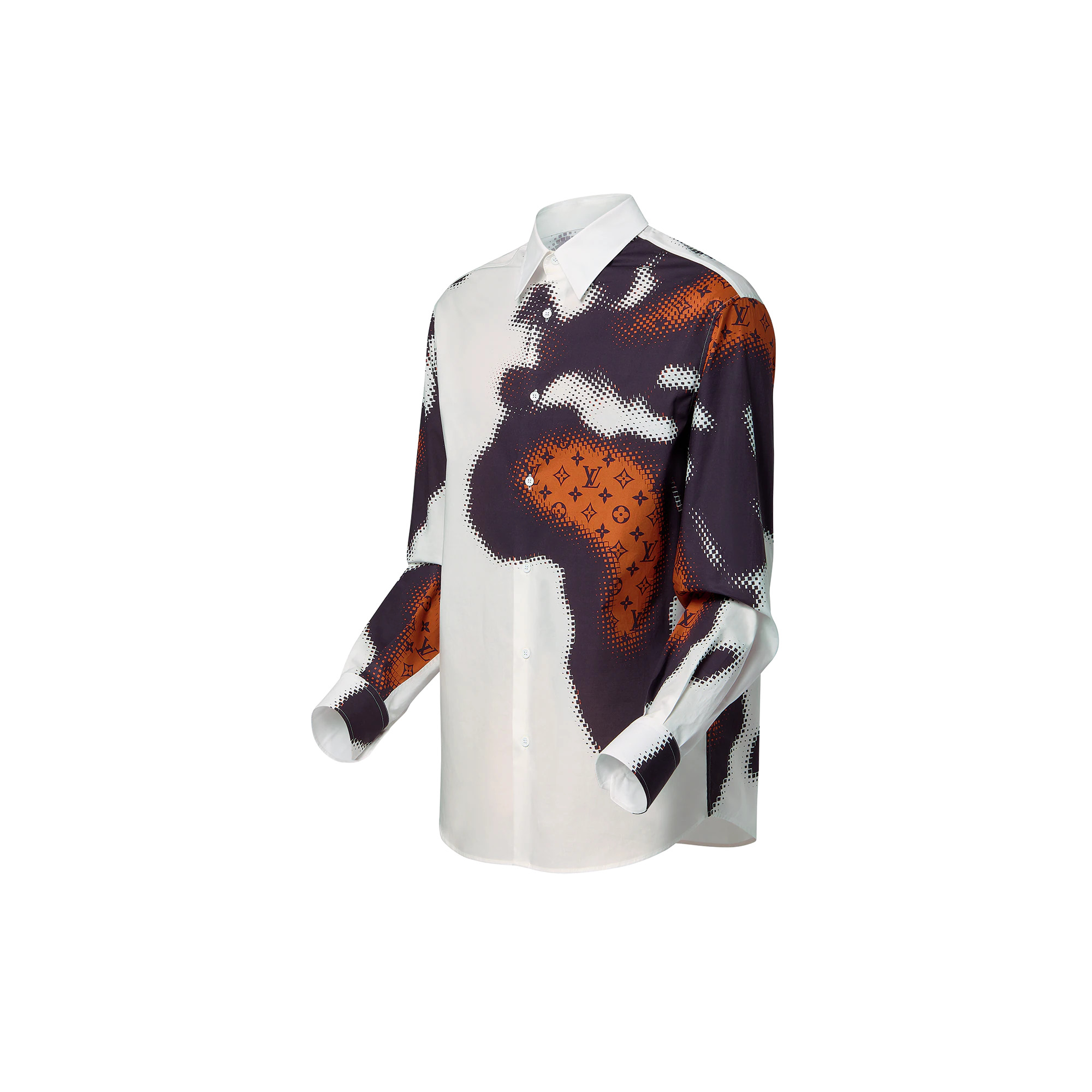 Long-Sleeved Cotton Shirt - 2