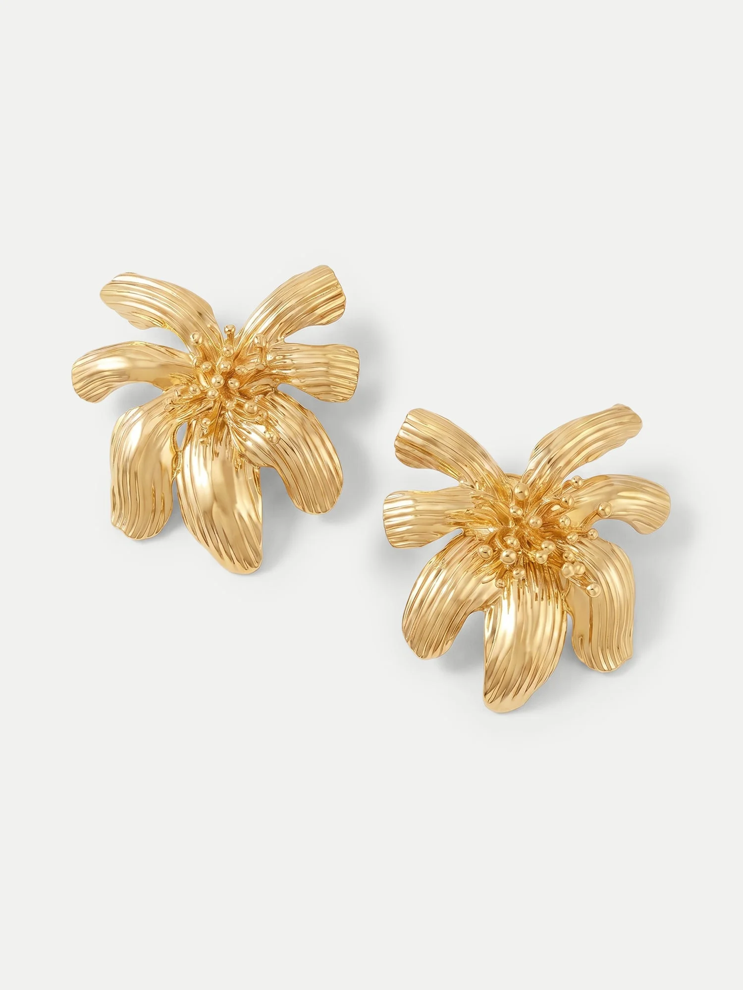FLOWER STATEMENT EARRING - 1