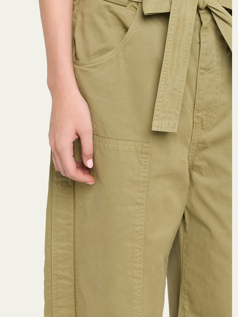 The Karate Barrel-Leg Pants 5