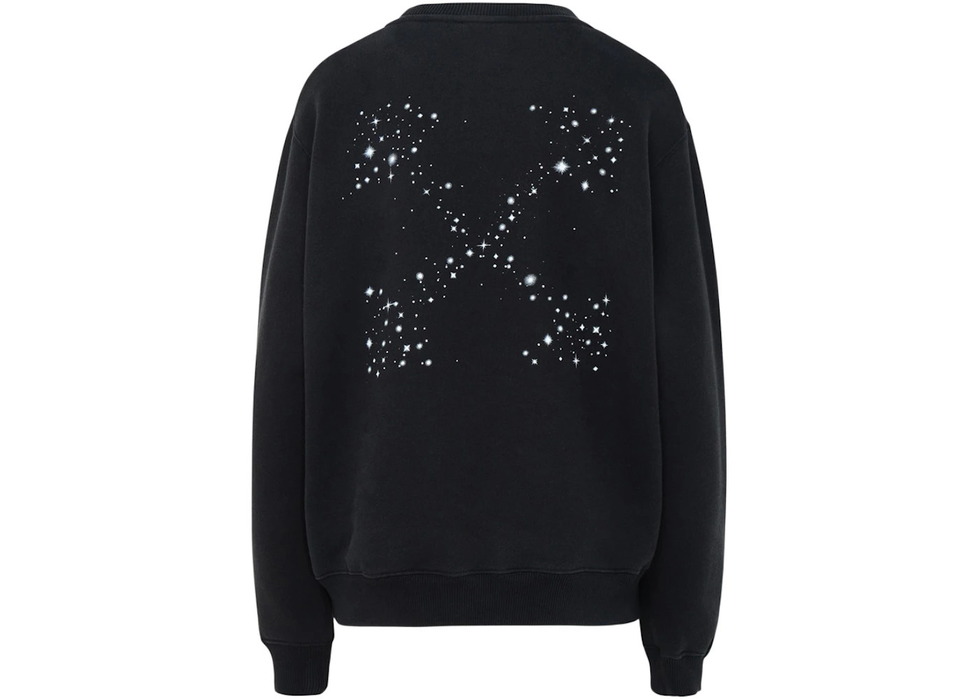 OFF-WHITE Black Cotton Sweatshirt Black - 2