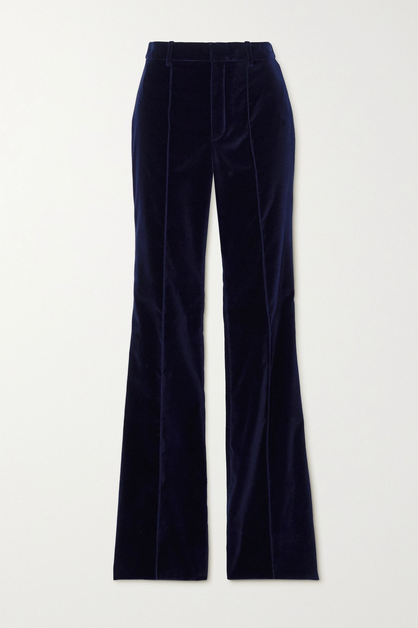 Velvet flared pants - 1