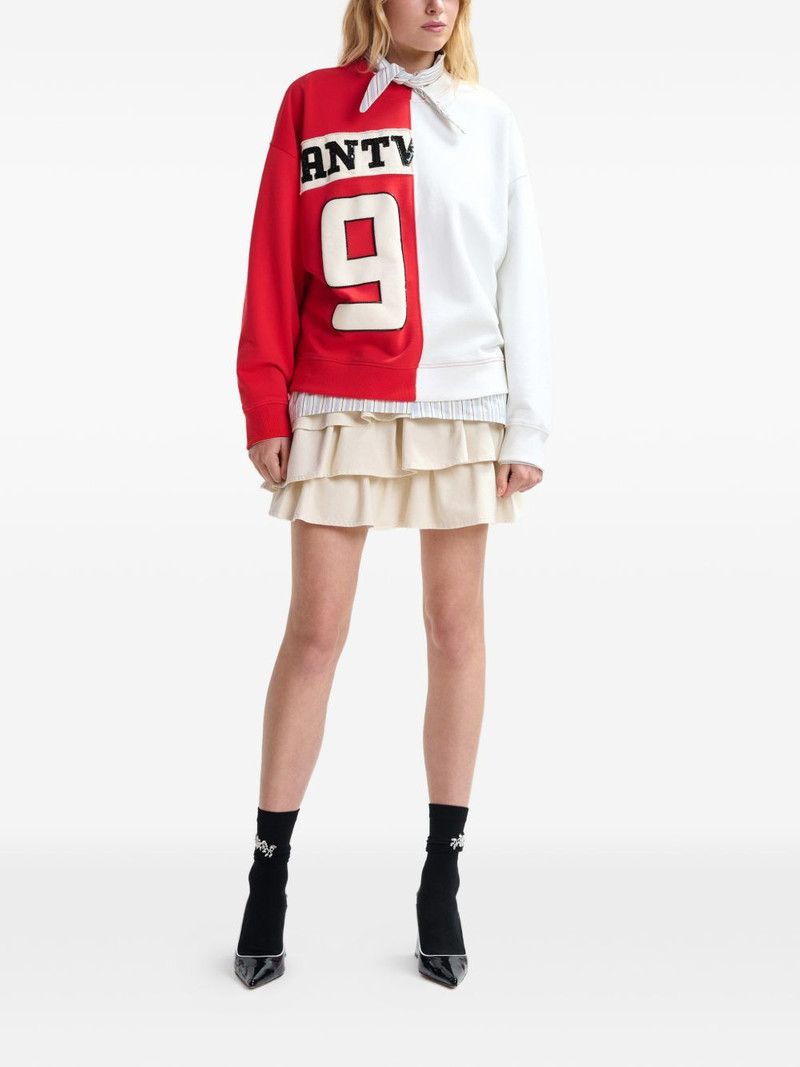 ESSENTIEL ANTWERP split-panel sweatshirt outlook