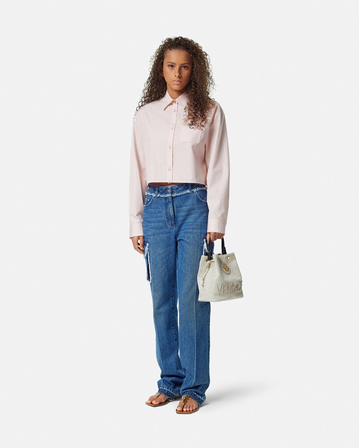La Medusa Canvas Bucket Bag - 3