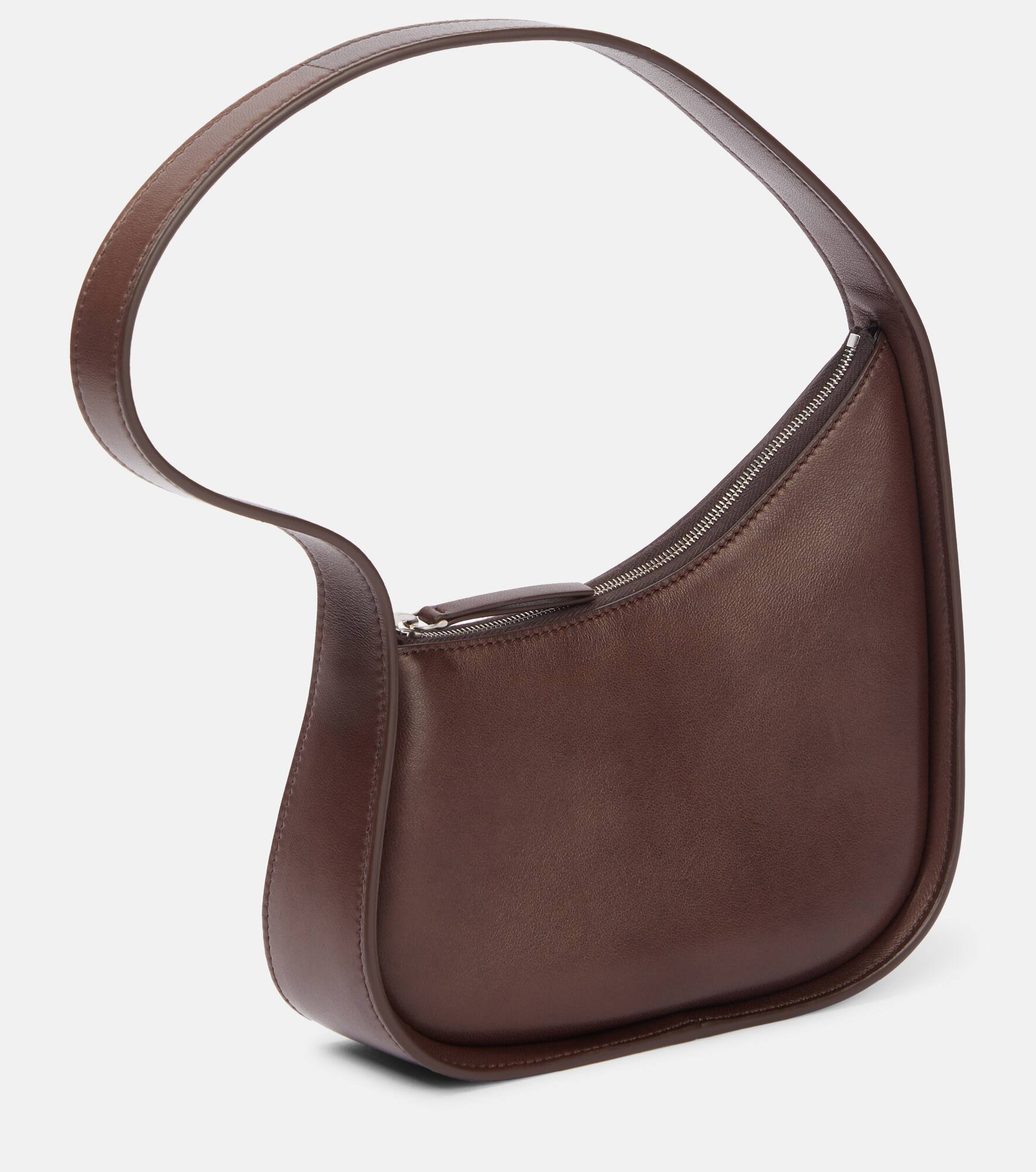 Half Moon leather shoulder bag - 4