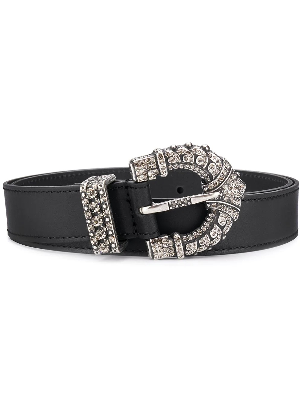 embellished buckle belt - 1