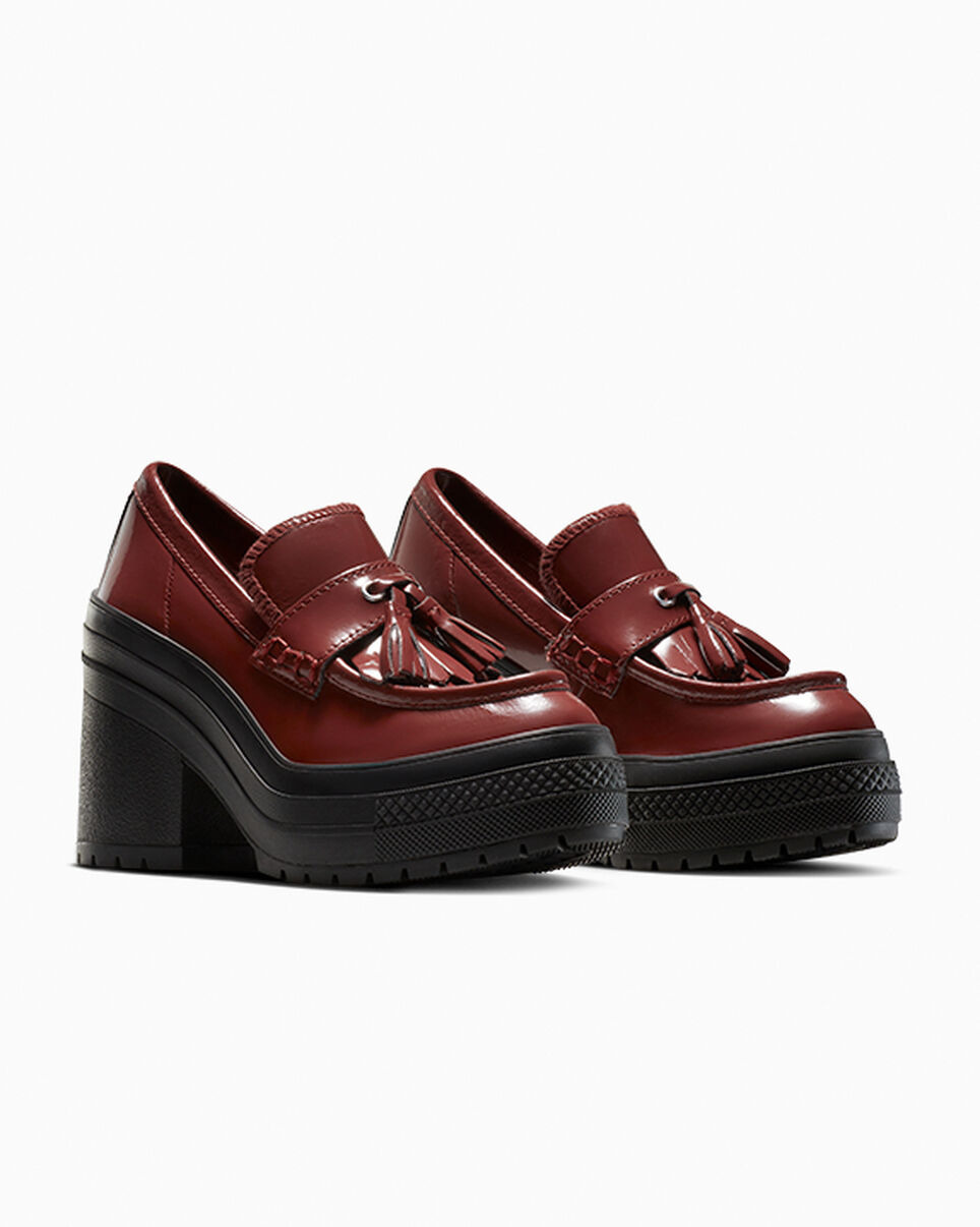 Chuck 70 De Luxe Heel Loafer Platform Leather - 4