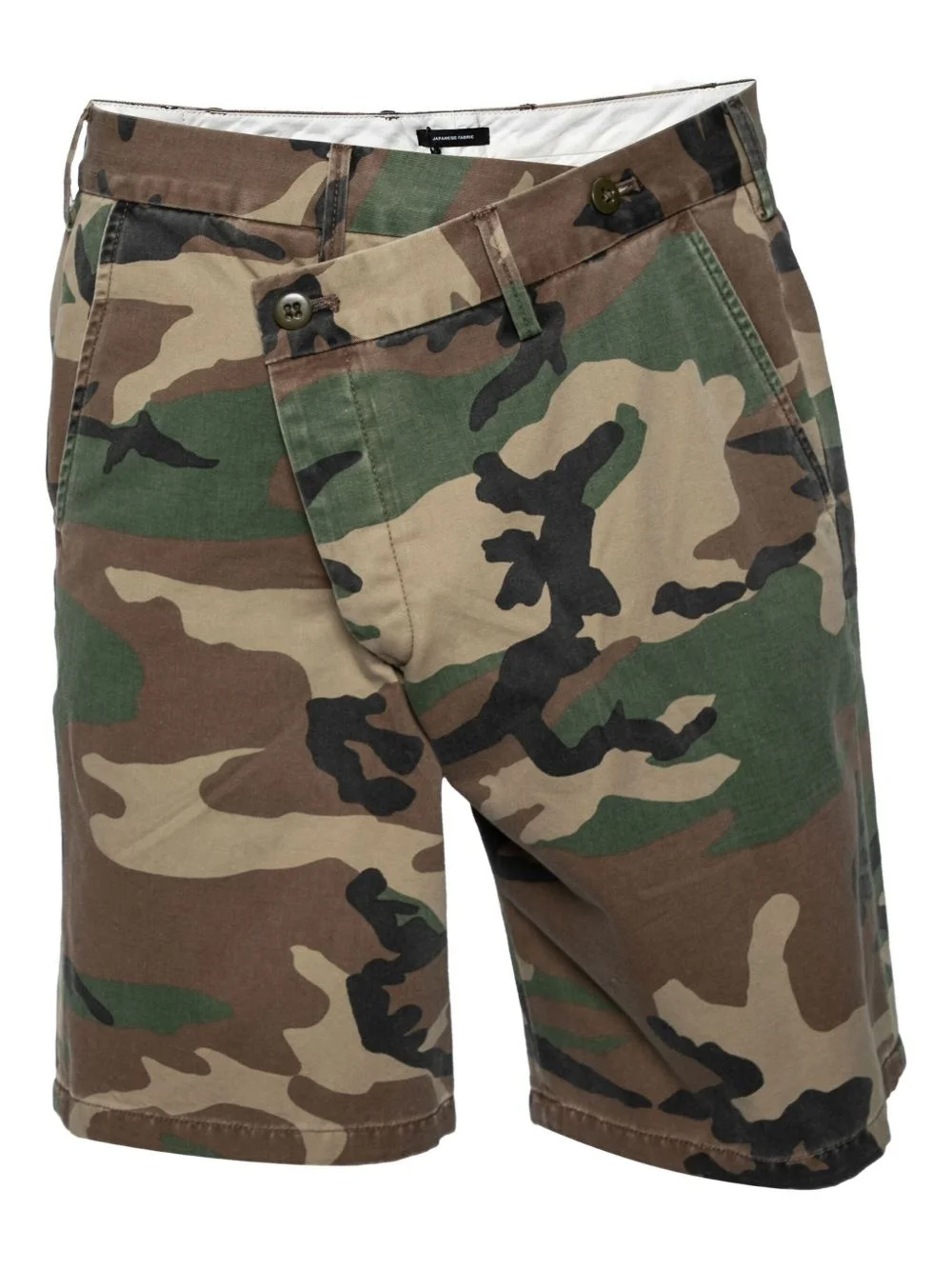 crossover camouflage shorts - 1