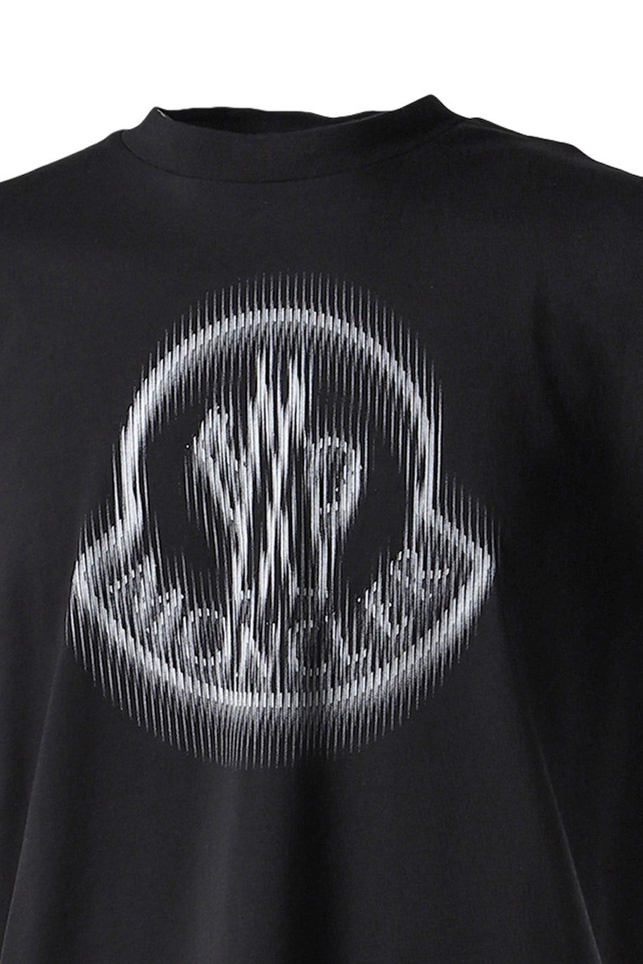 FRONT LOGO  SS T-SHIRT / BLK - 8