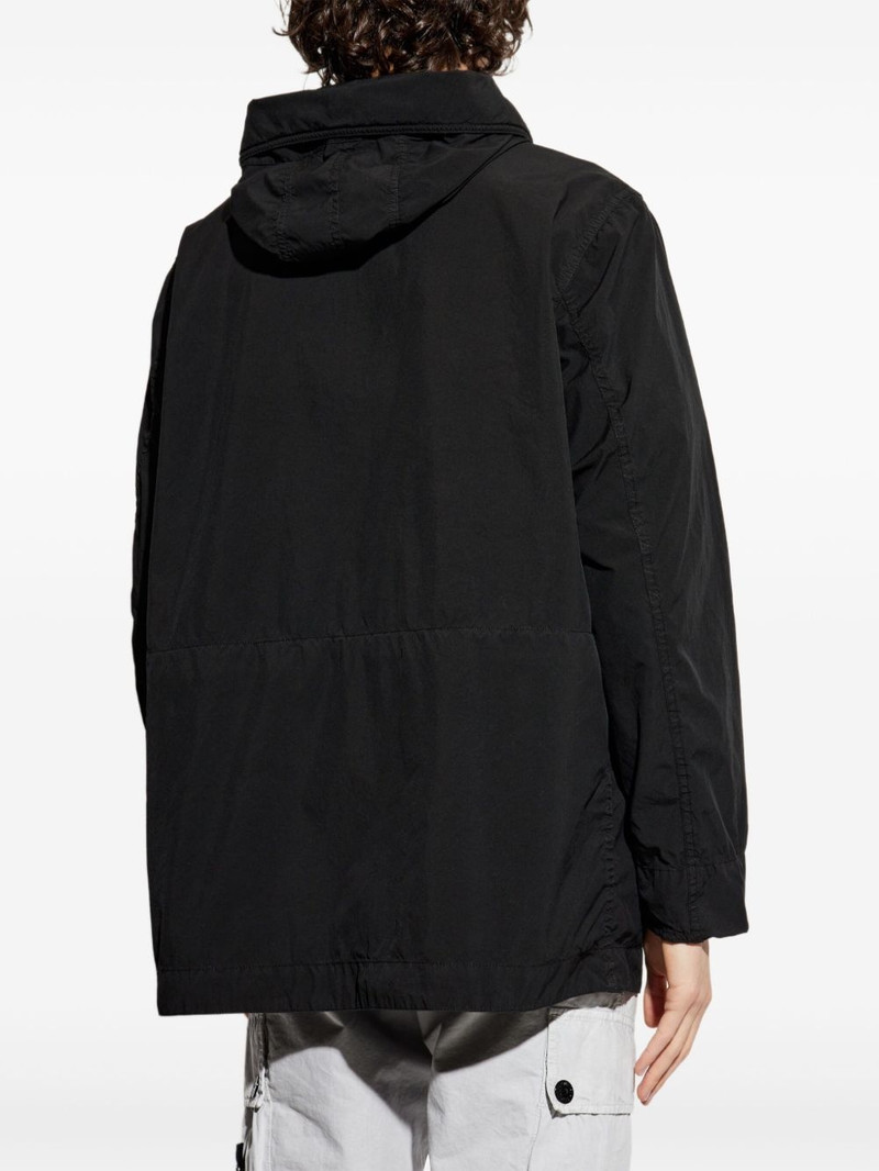 Compass-patch parka jacket 4