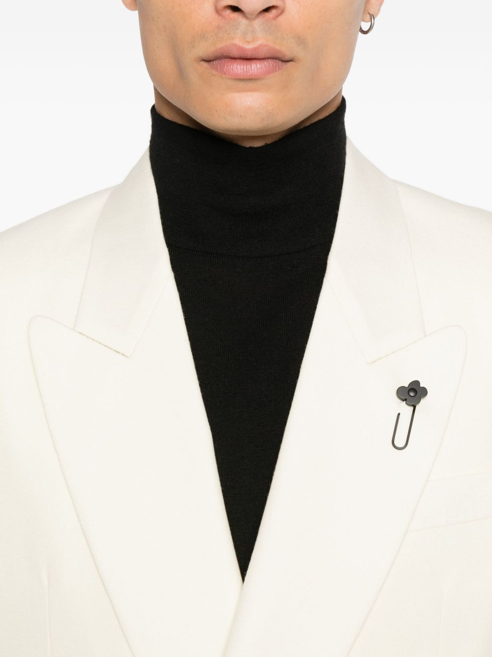 double-breasted blazer - 5