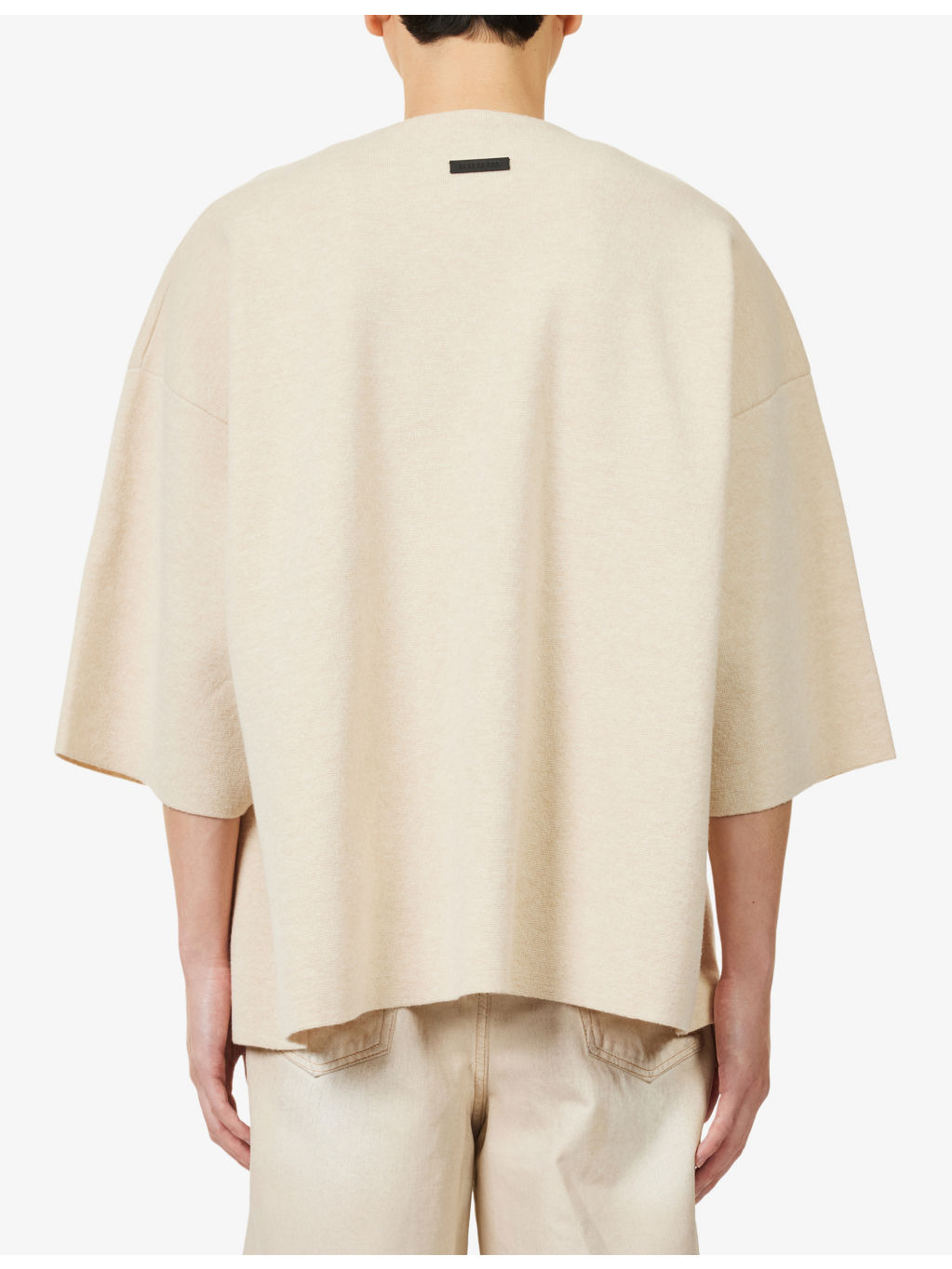 Milano Short-Sleeve Wool-Knitted Top - 4