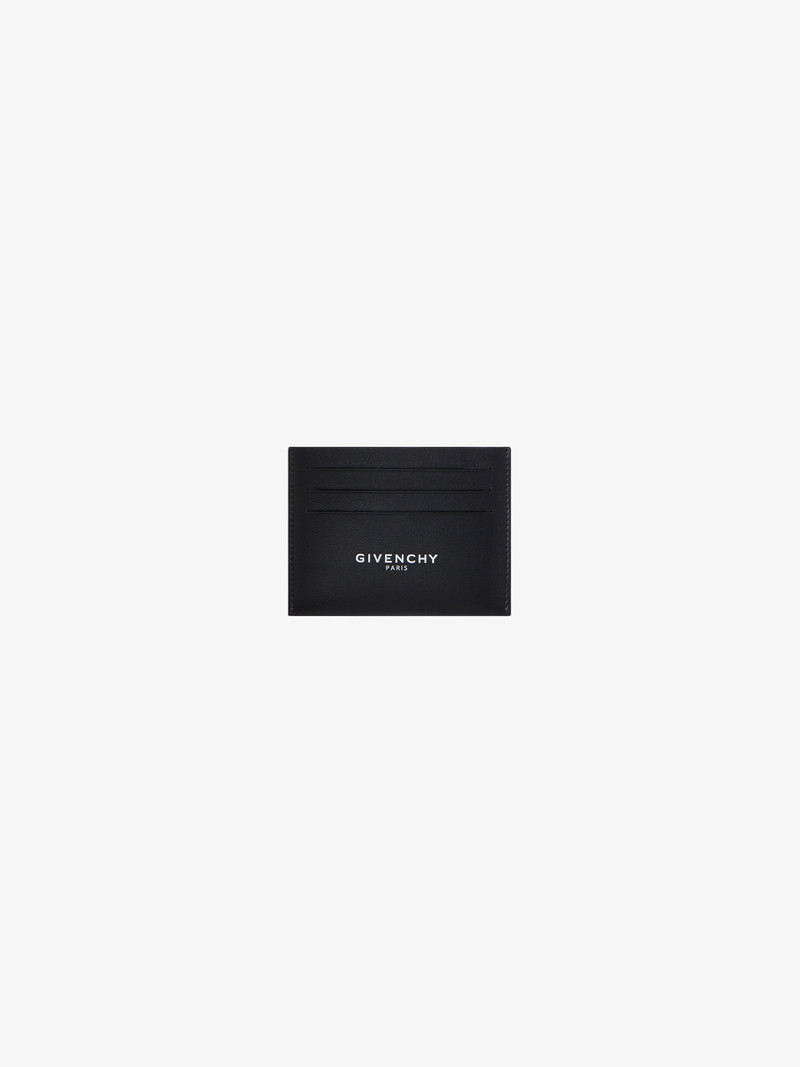 GIVENCHY PARIS card holder in leather 1