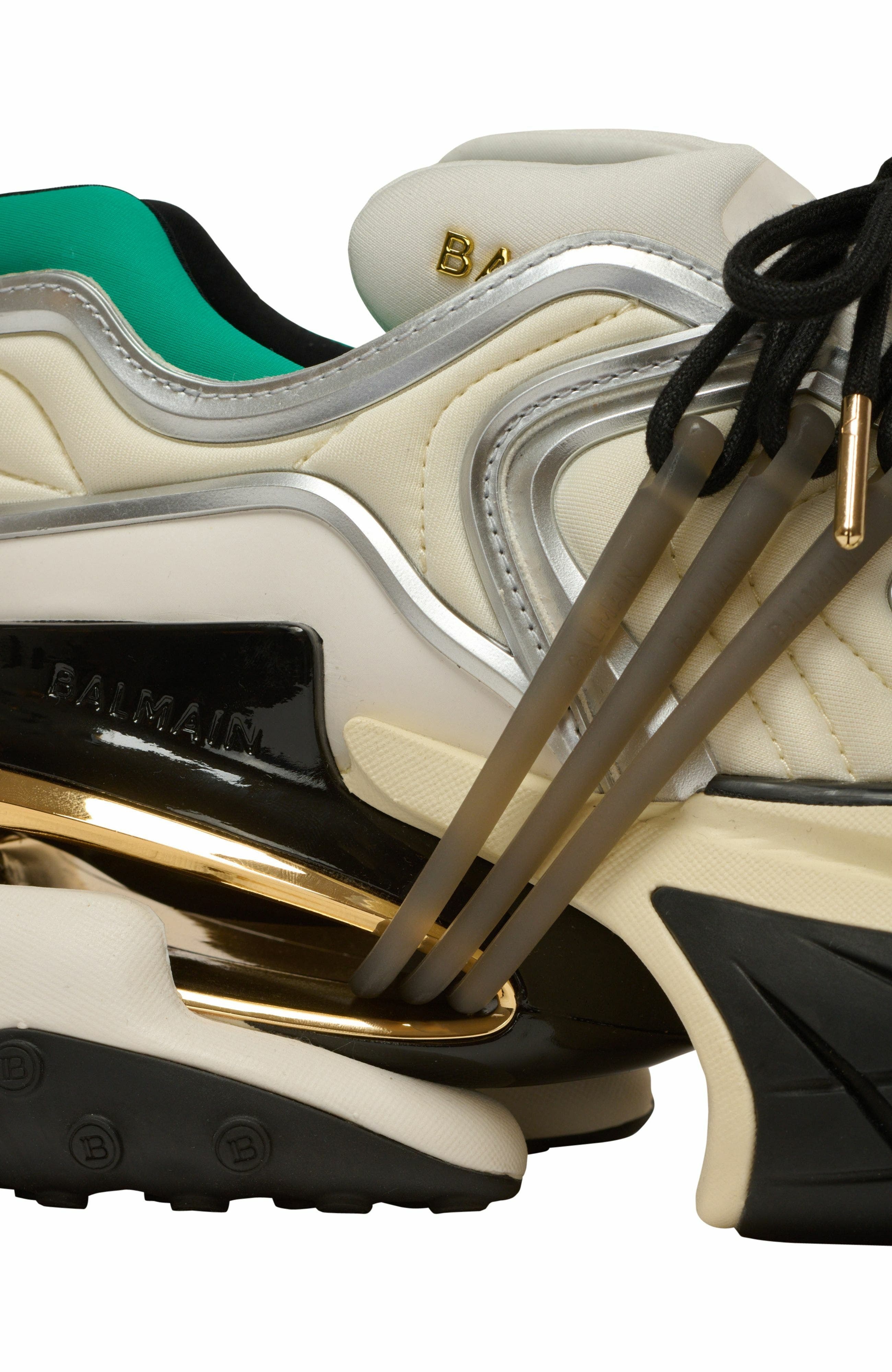 Balmain Unicorn Wave trainers in Beige at Nordstrom - 8