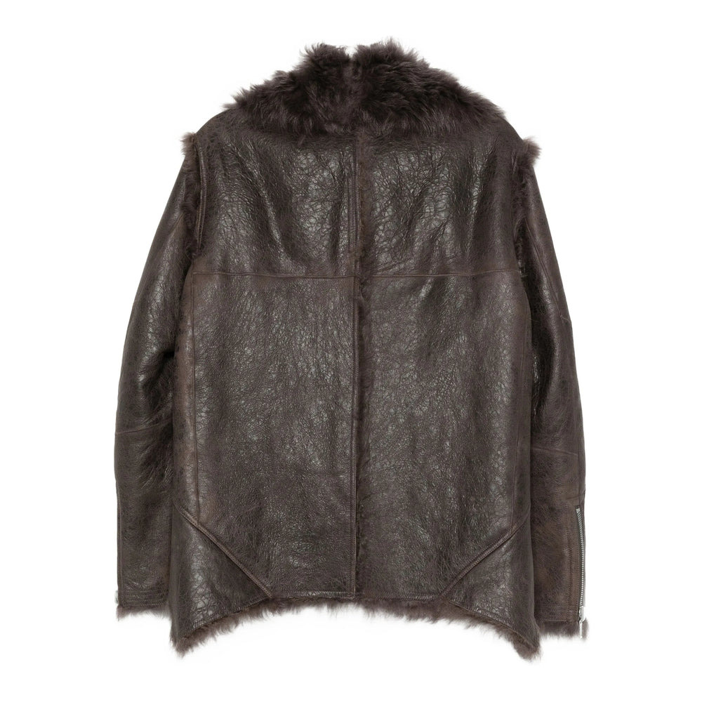 Rick Owens Grey Jackets - Faux Fur & Shearling Jackets Women - 2