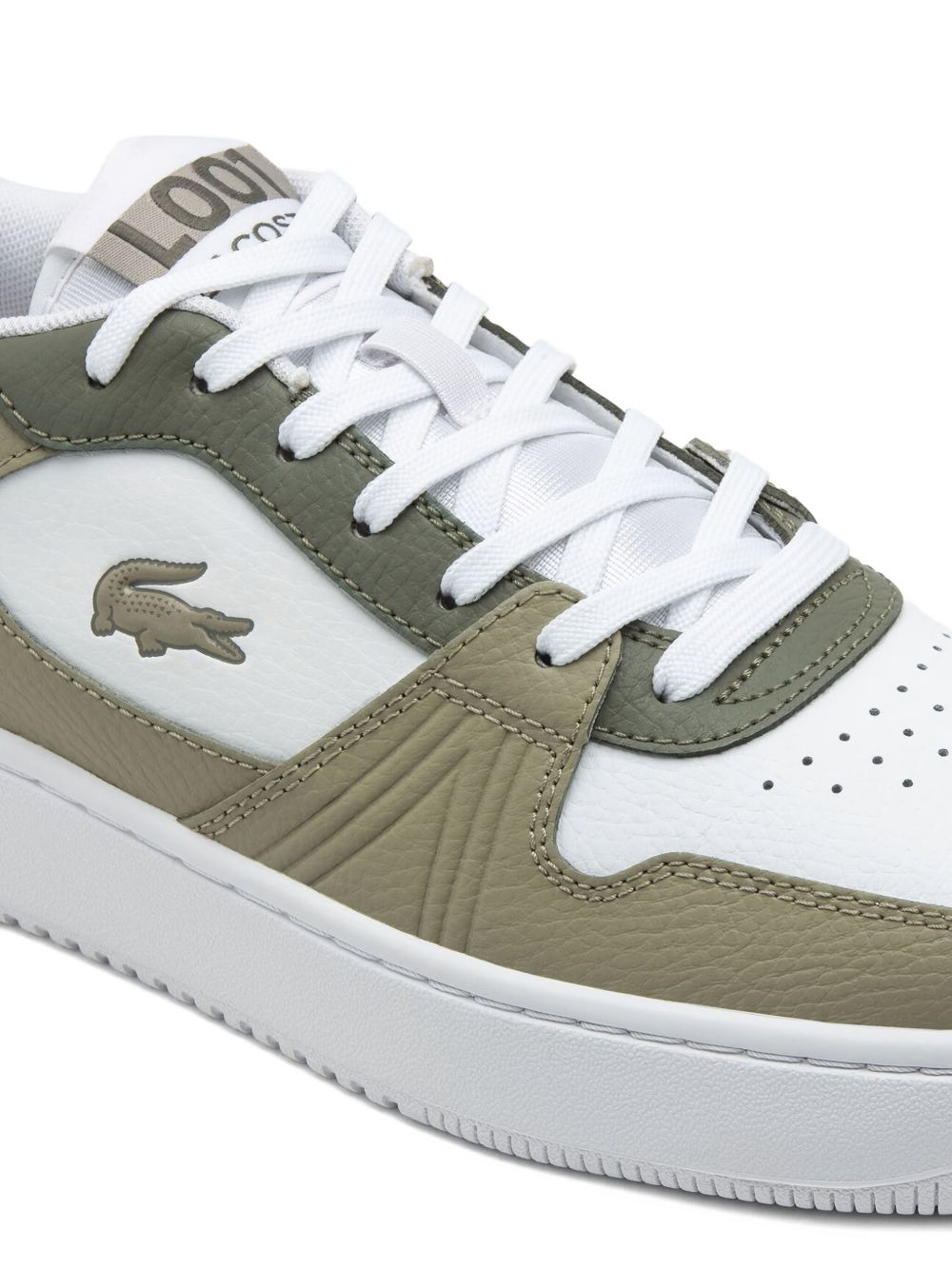 L001 panelled leather sneakers - 5