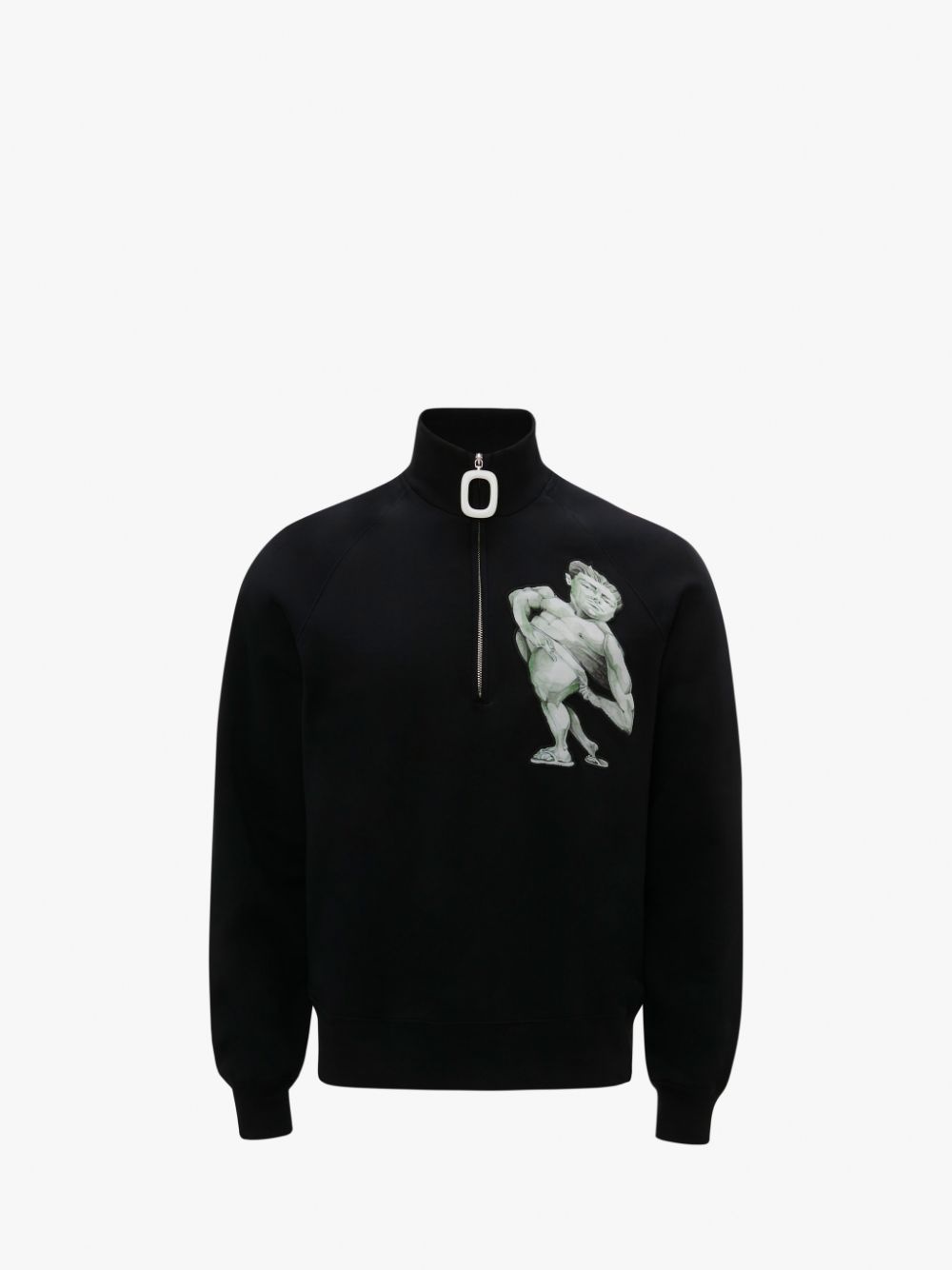 POL ANGLADA HALF ZIP TRACK TOP - 1