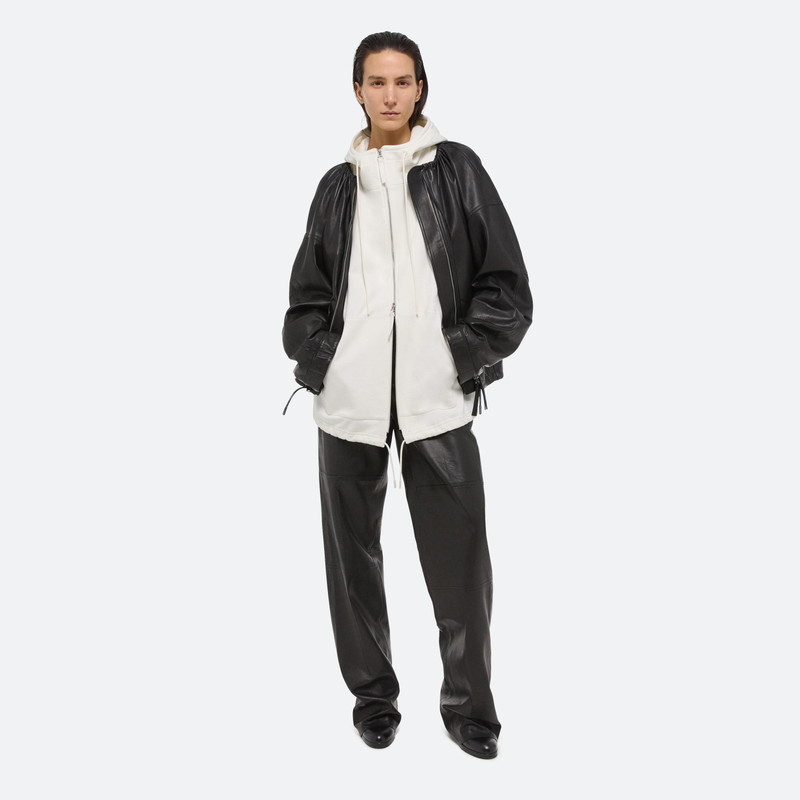 COTTON FLEECE ZIP-UP HOODIE 14