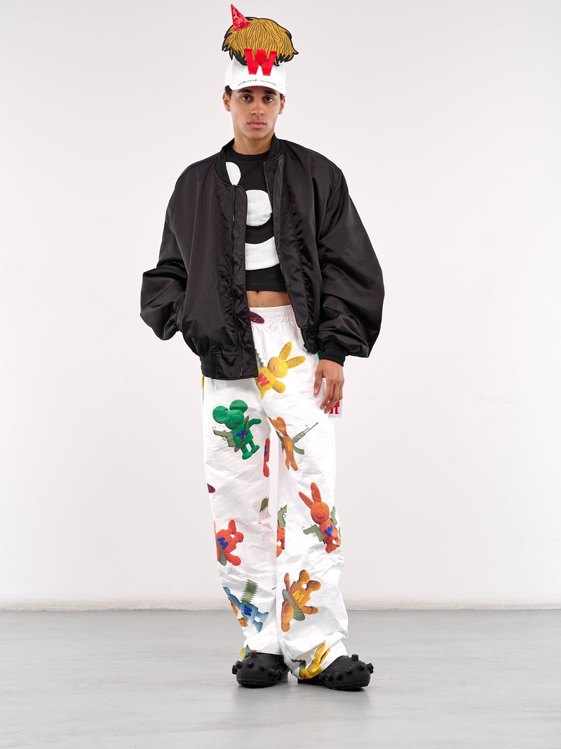 Walter Van Beirendonck Smile Graphic Cropped Slim Tee outlook