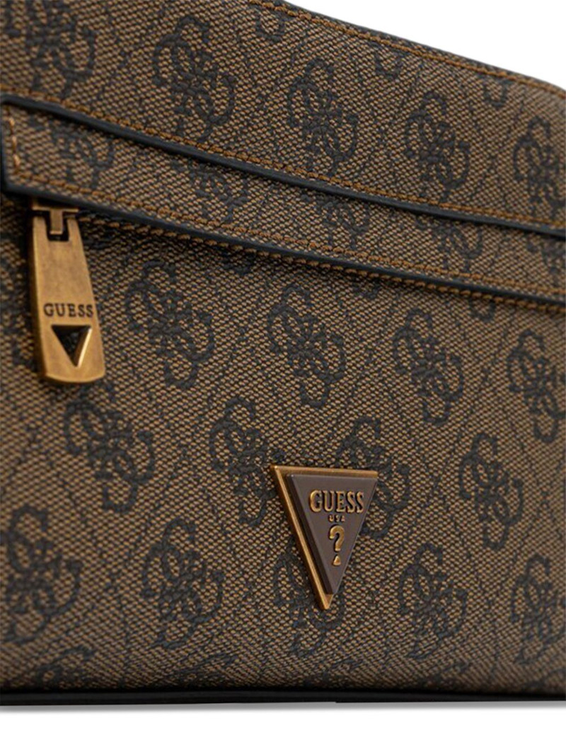 Milano 4G-logo zip wash bag 4