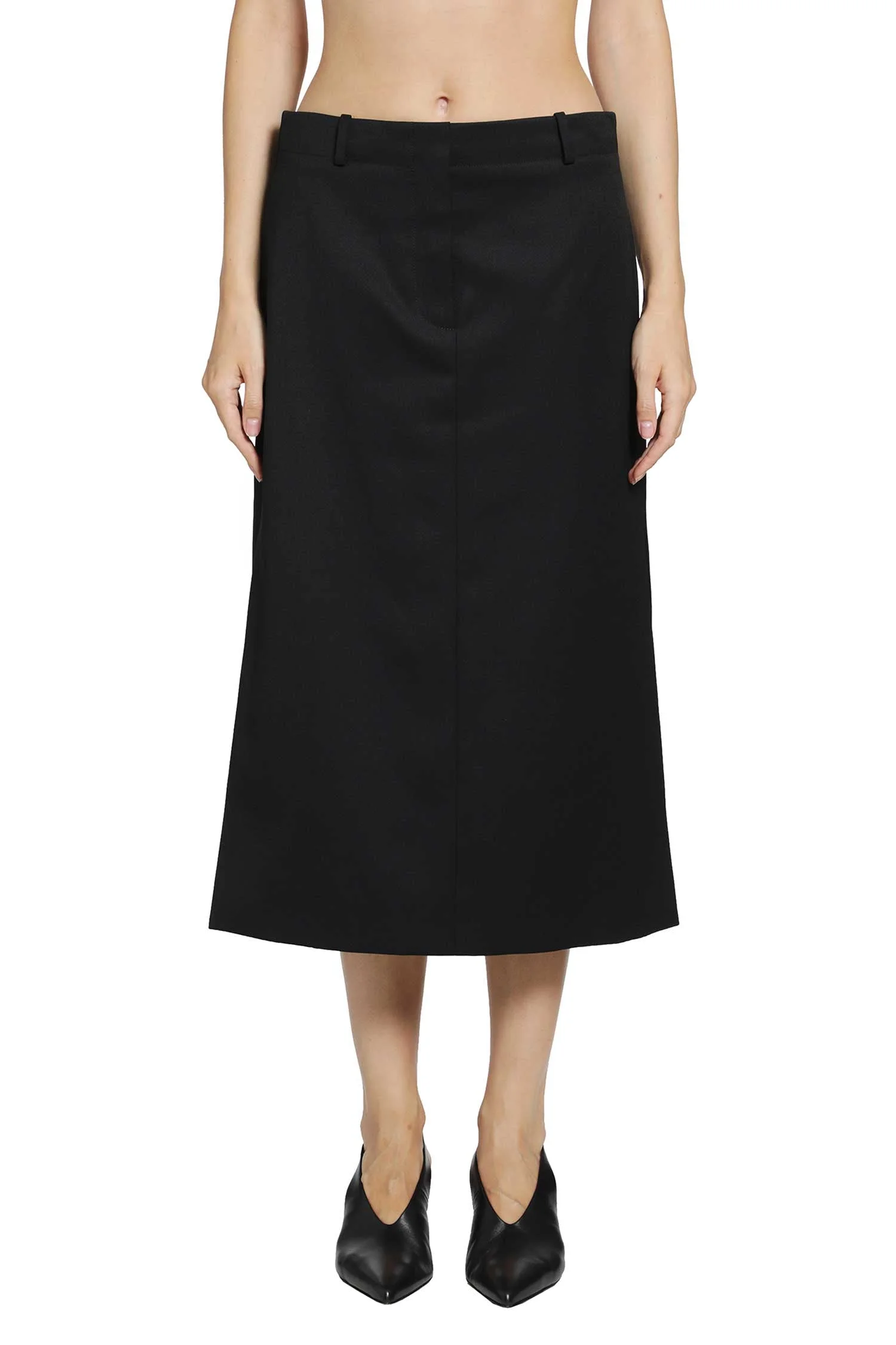 Grain De Poudre Midi Skirt - 1