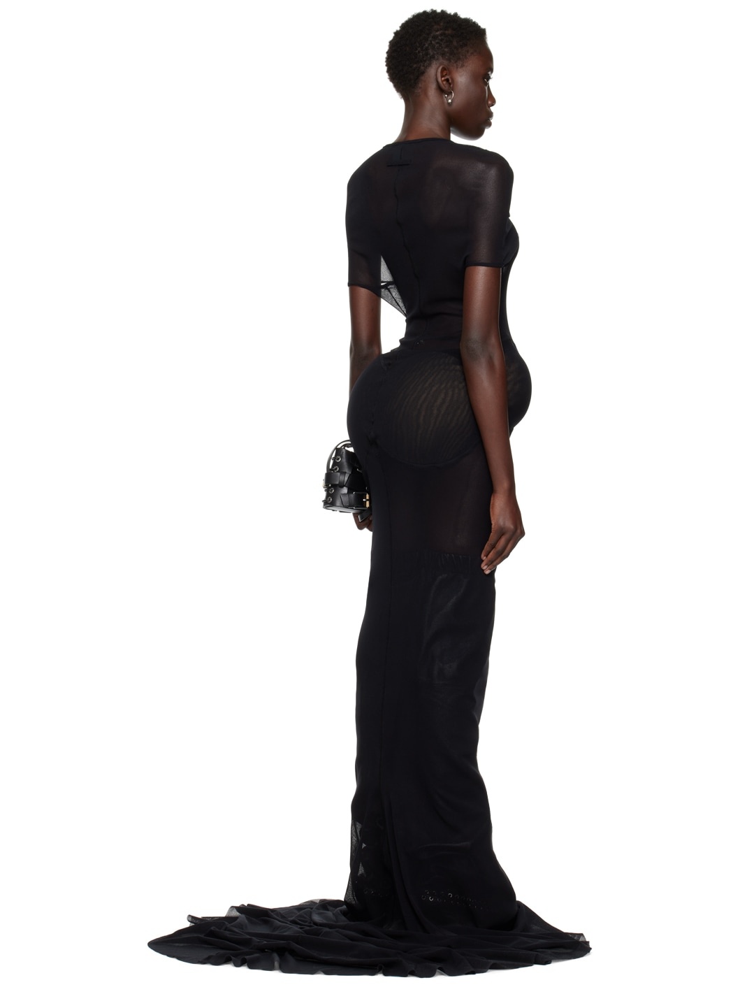 Black Shayne Oliver Edition Maxi Dress - 3