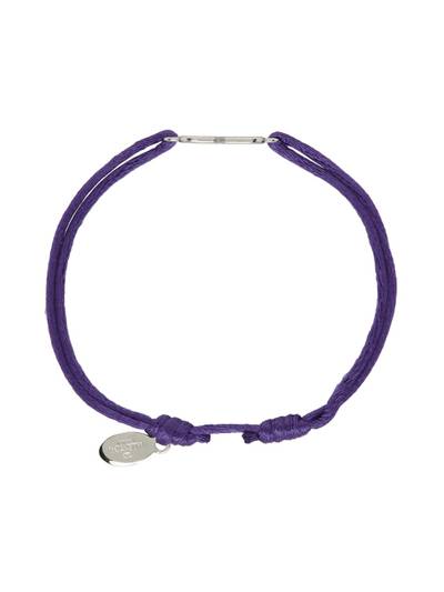 Valentino Purple V-Logo Bracelet outlook