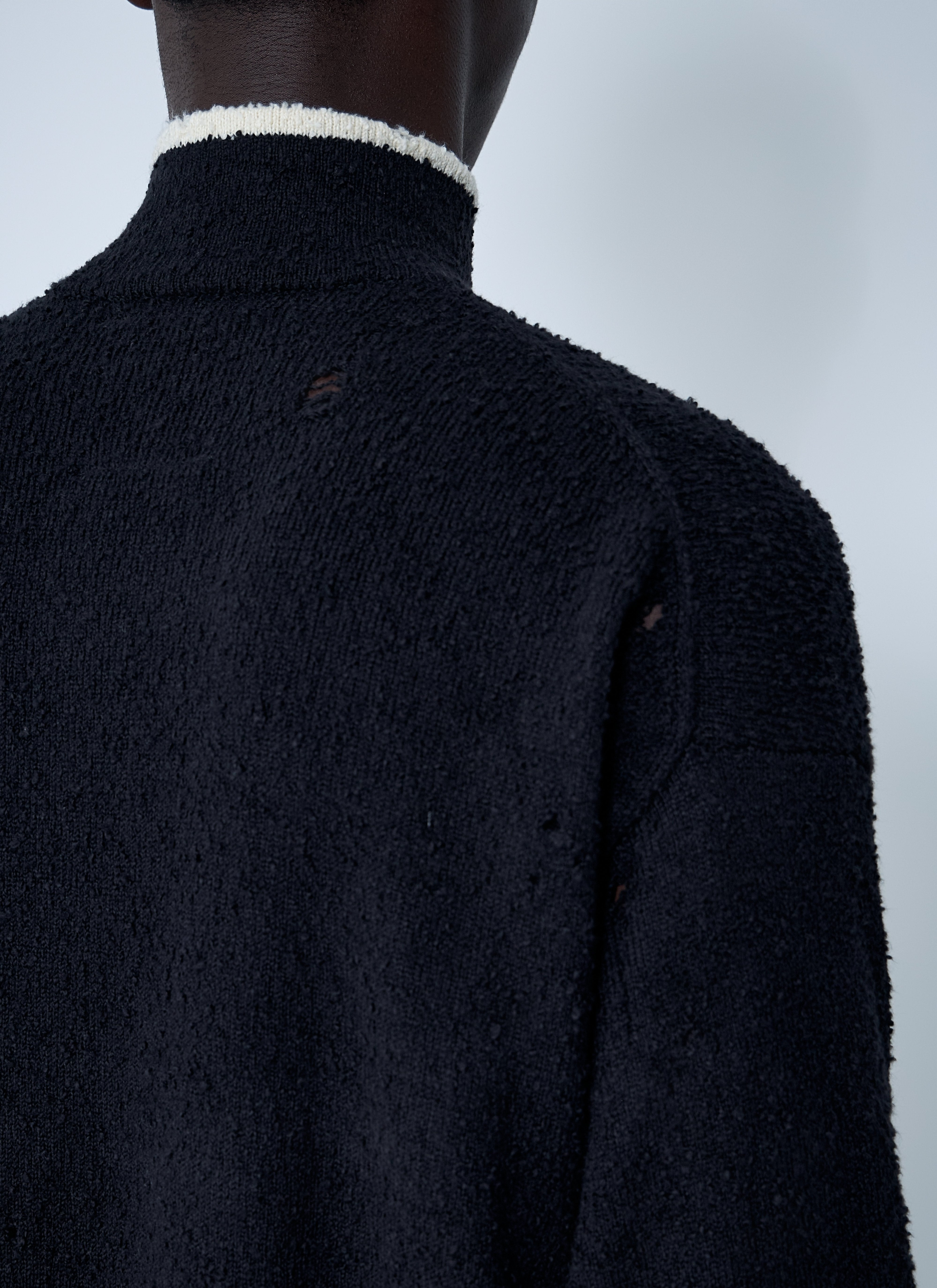 Maison Mihara Yasuhiro Men Distressed Sweater - 5