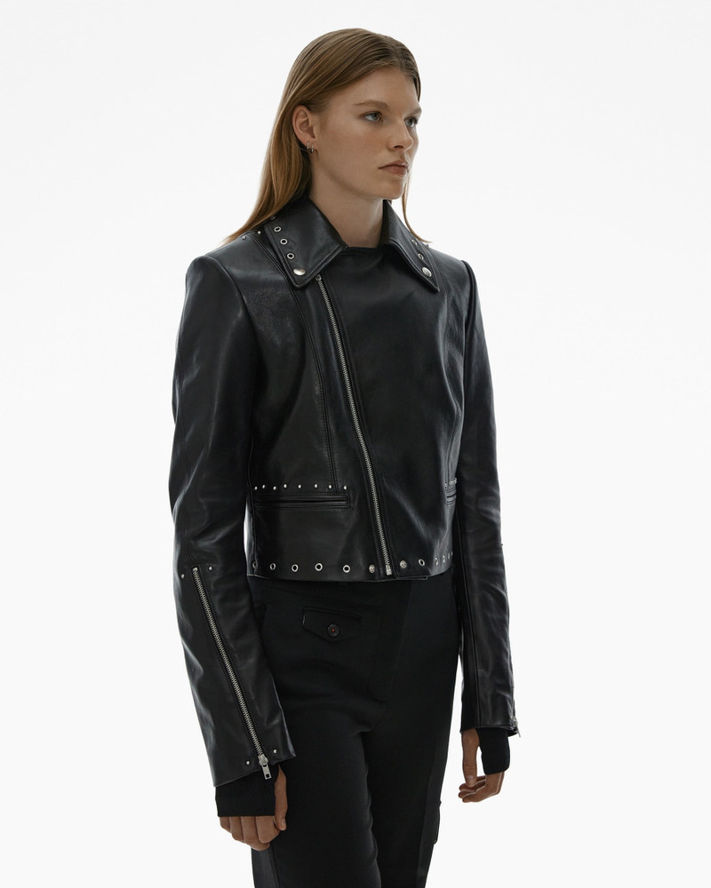 CROPPED LEATHER JACKET 5