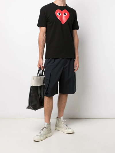 Comme des Garçons PLAY heart logo-print T-shirt outlook