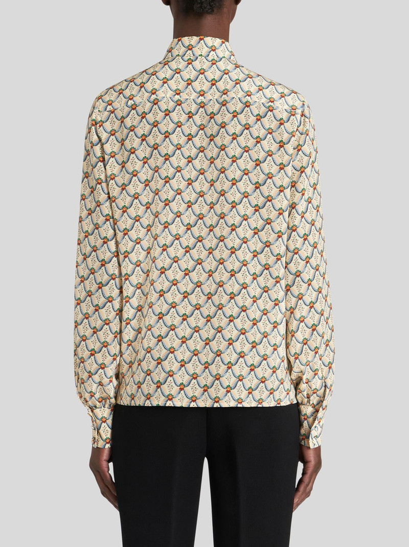 FLORALIA CRÊPE DE CHINE SHIRT 4