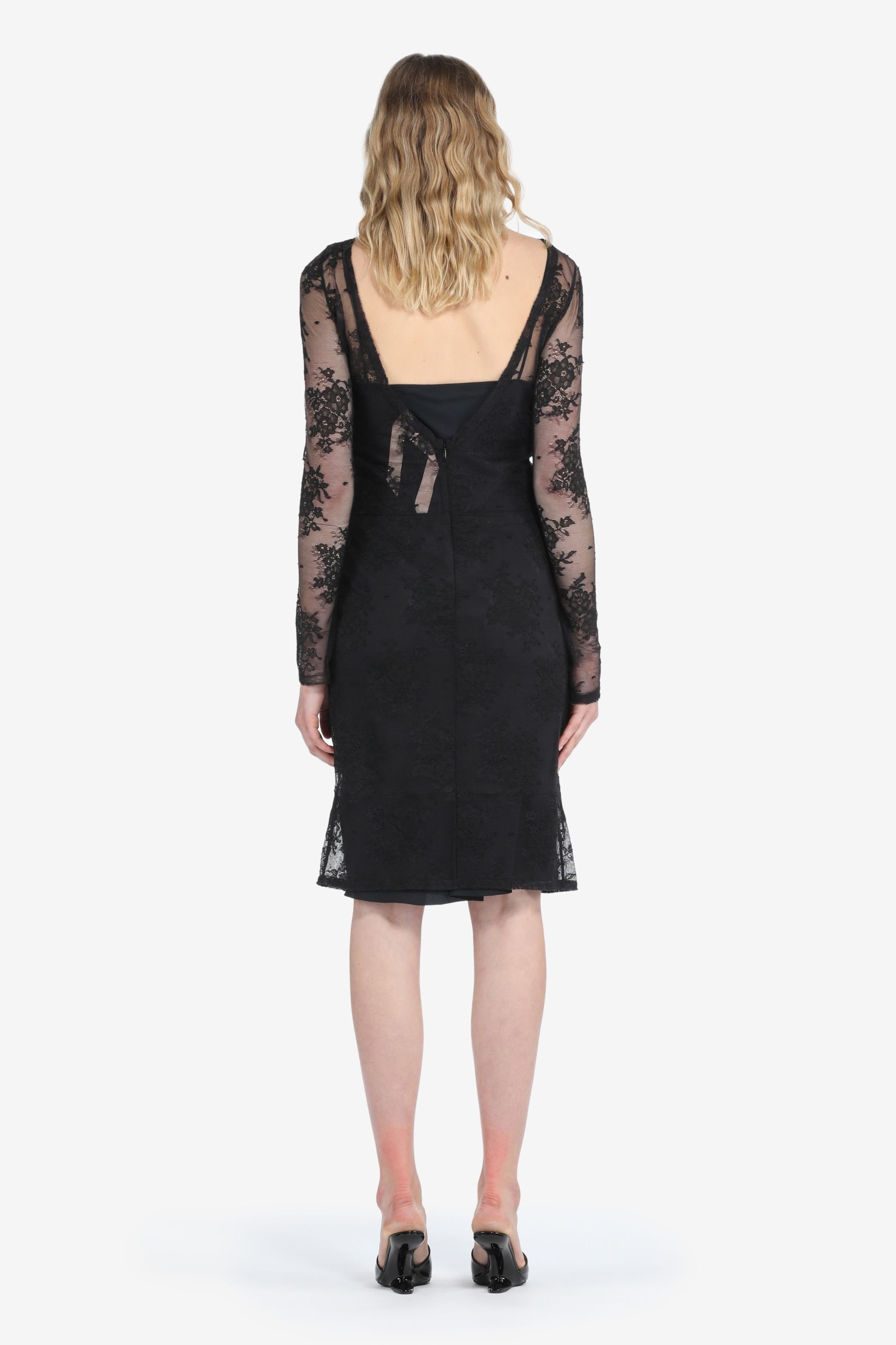 LAYERED LACE DRESS - 2