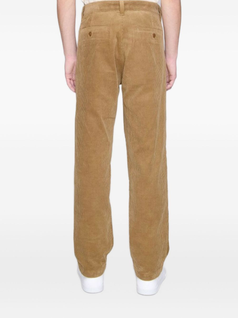 corduroy straight-leg trousers - 3