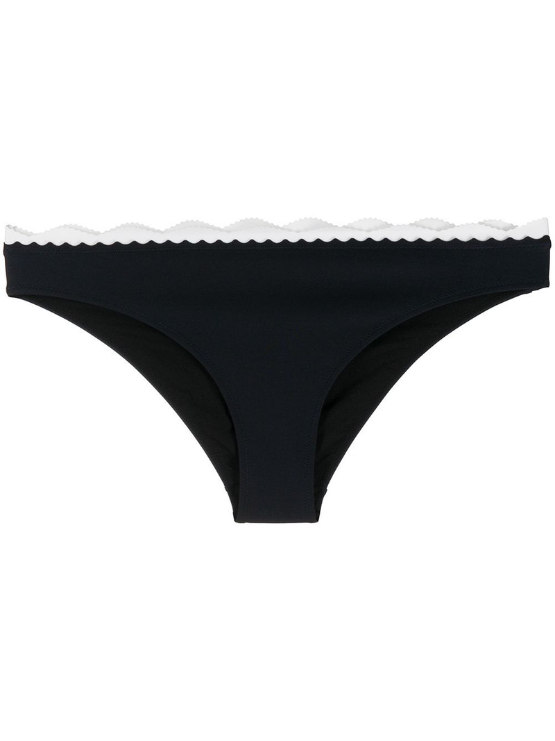 scallop-trim bikini bottoms 1