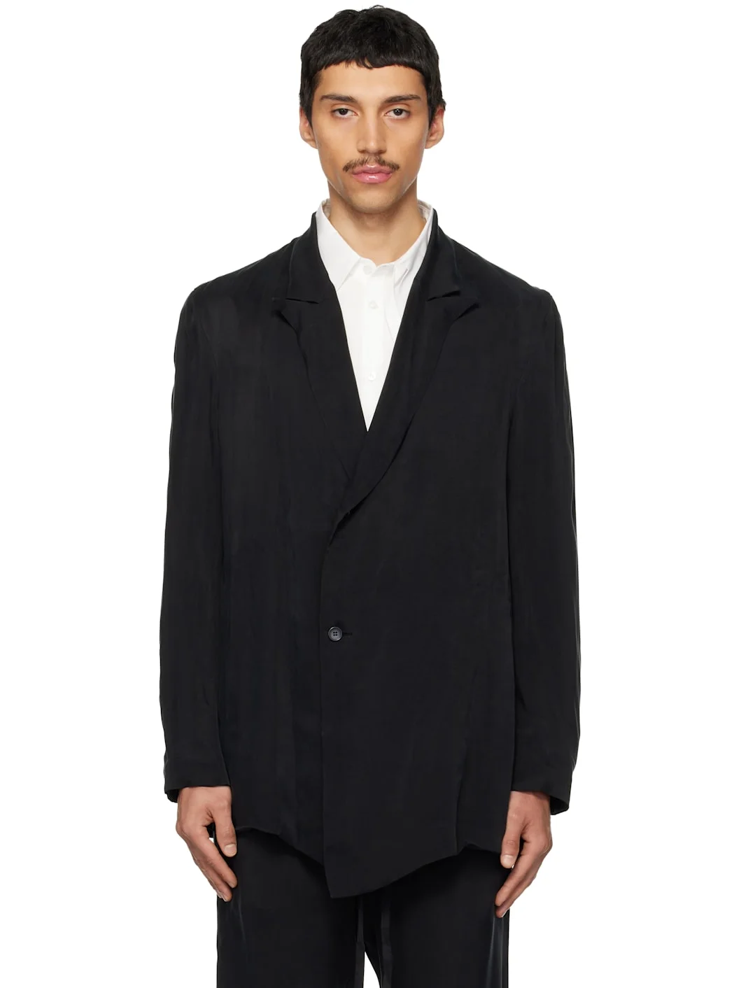 Black Drifter Double Blazer - 1
