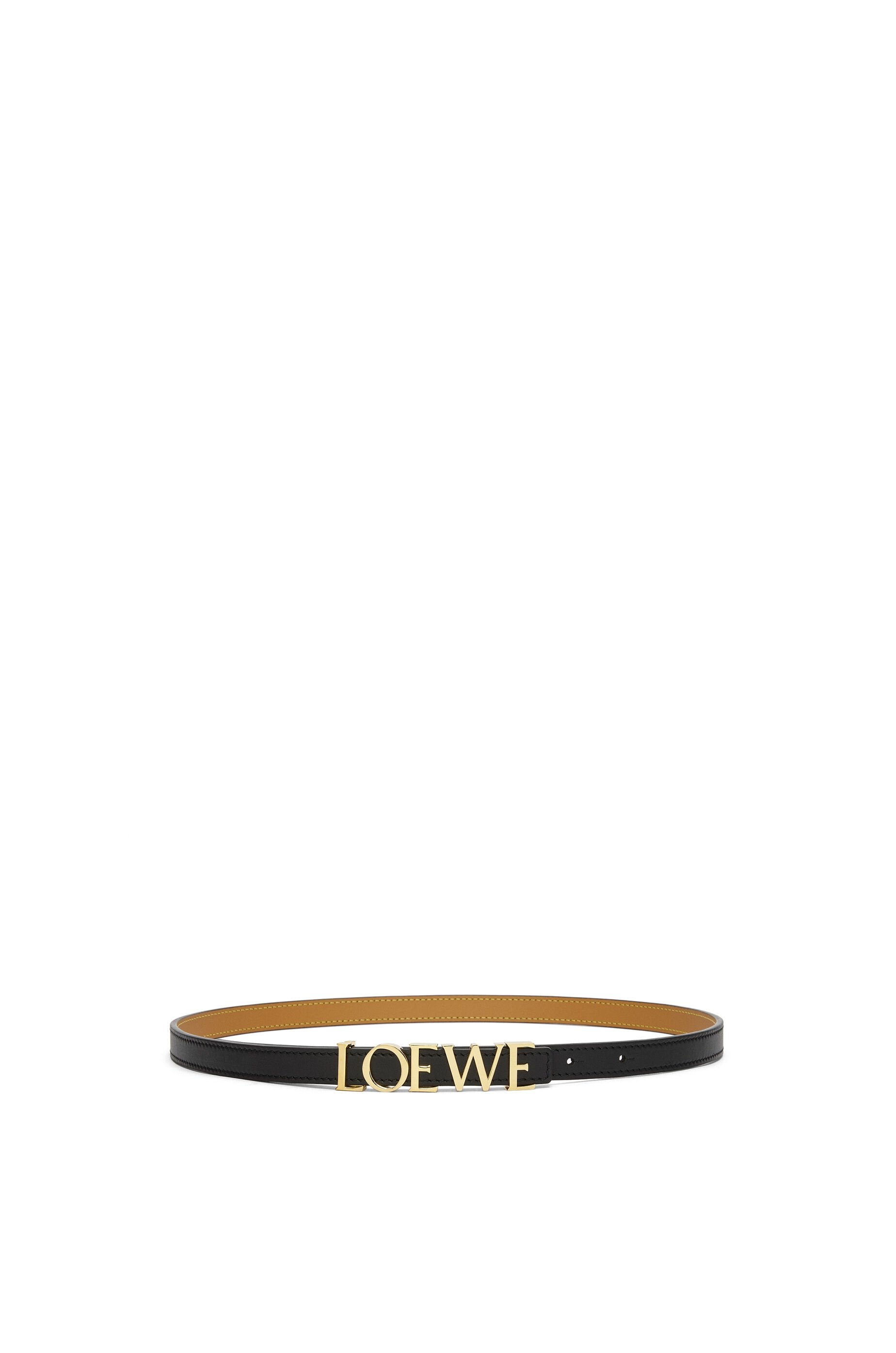 LOEWE belt in smooth calfskin - 1