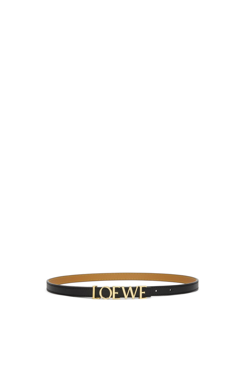 부드러운 calfskin에 LOEWE 벨트 - 1