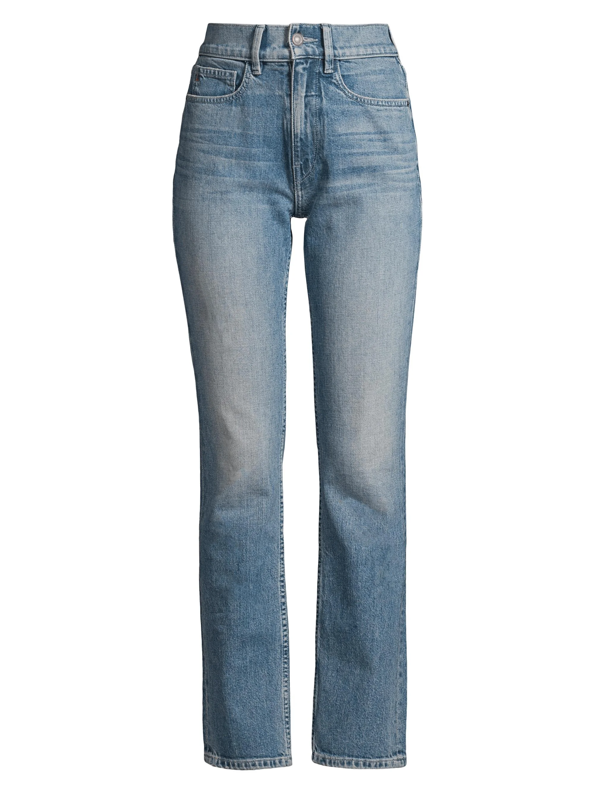 Women's Reeve High-Rise Stretch Straight-Leg Ankle Jeans - Faded Skyline - 1