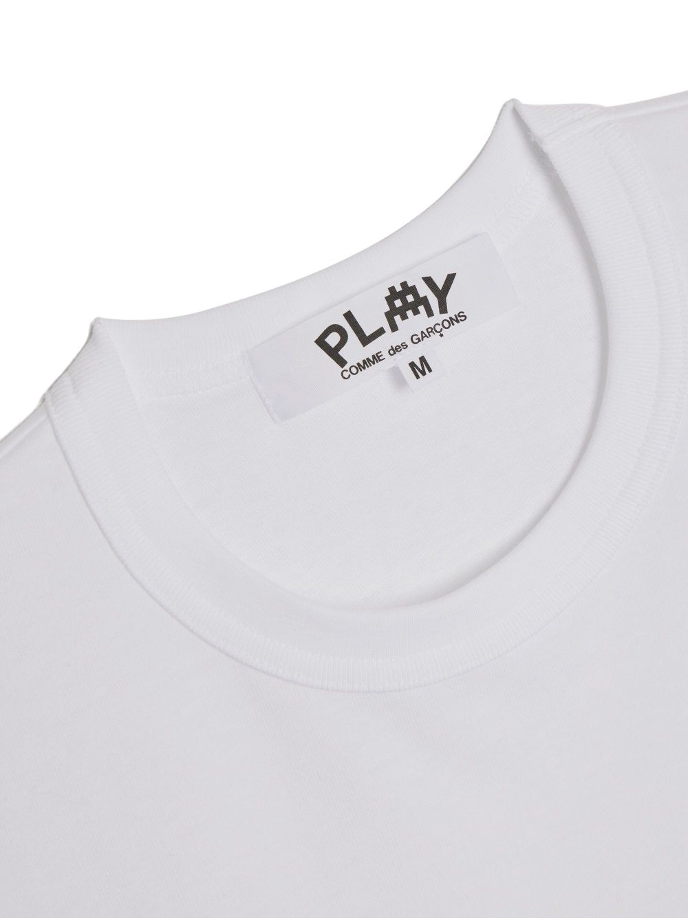 x Invader logo-patch cotton T-shirt - 4