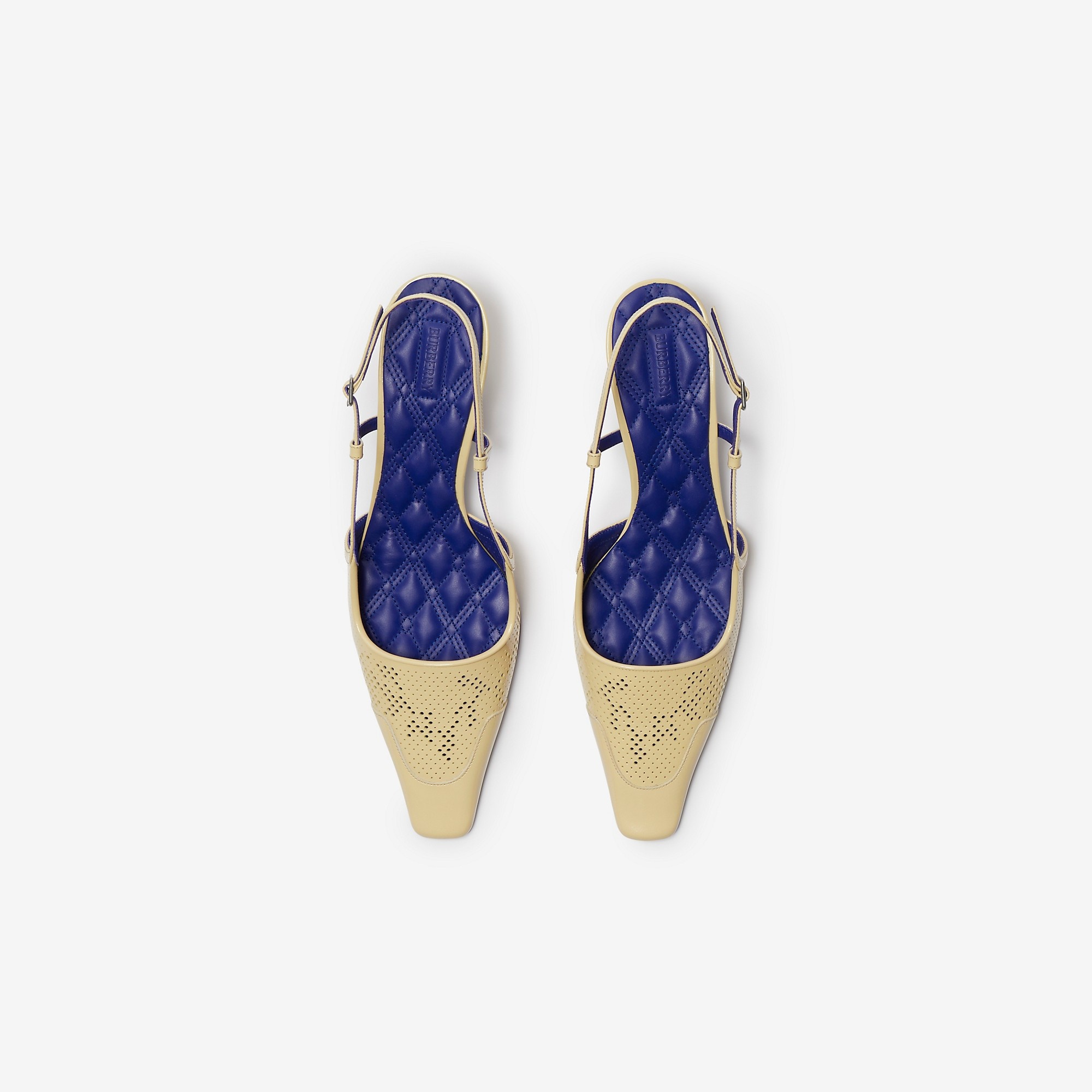 Leather Chisel Slingback Pumps​ - 5