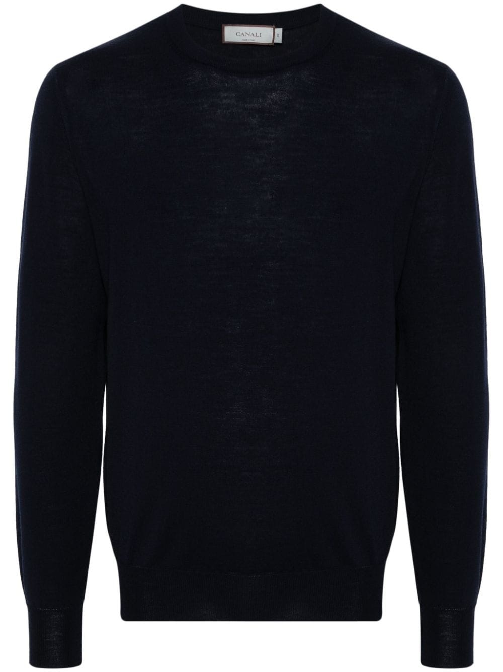 crew-neck merino jumper - 1