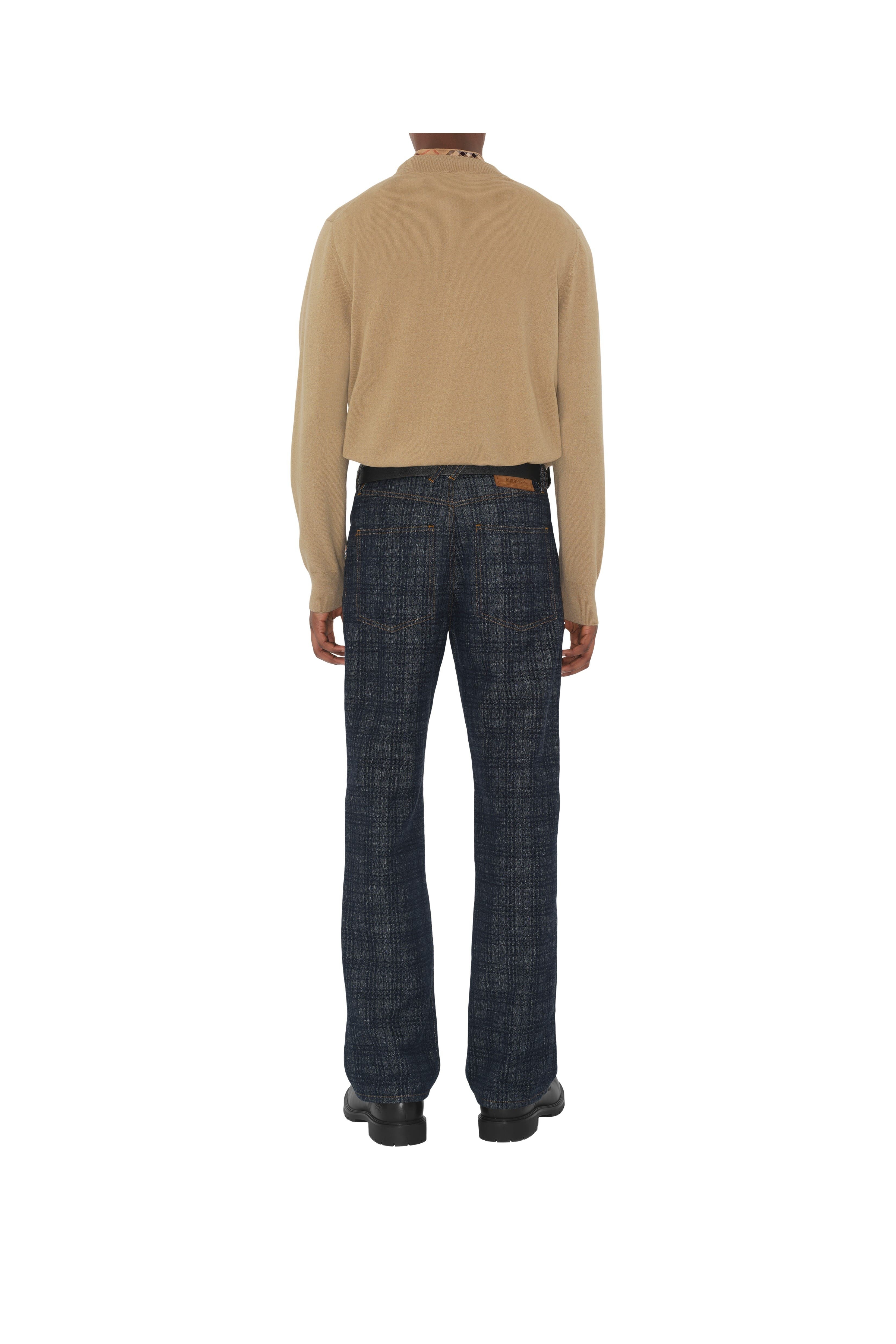 burberry Cashmere Blend Sweater in Flax Beige at Nordstrom - 4